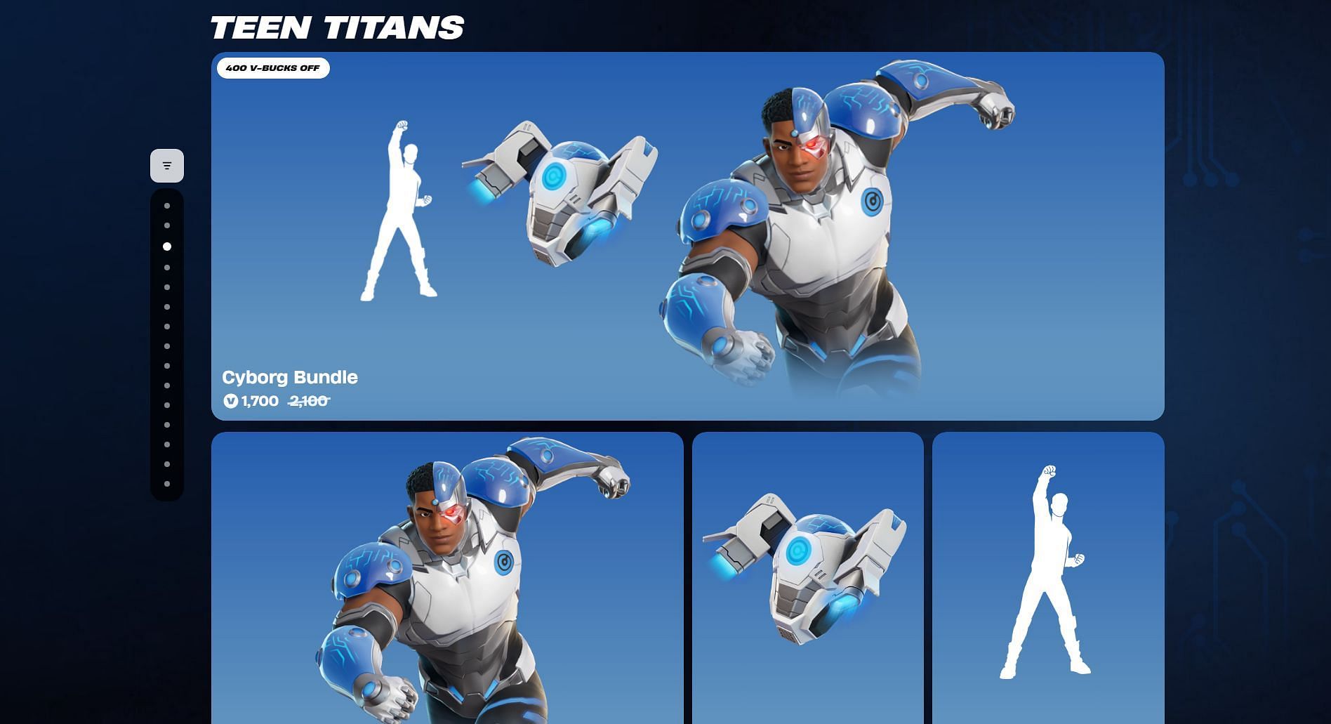 Cyborg Bundle (Image via Epic Games)